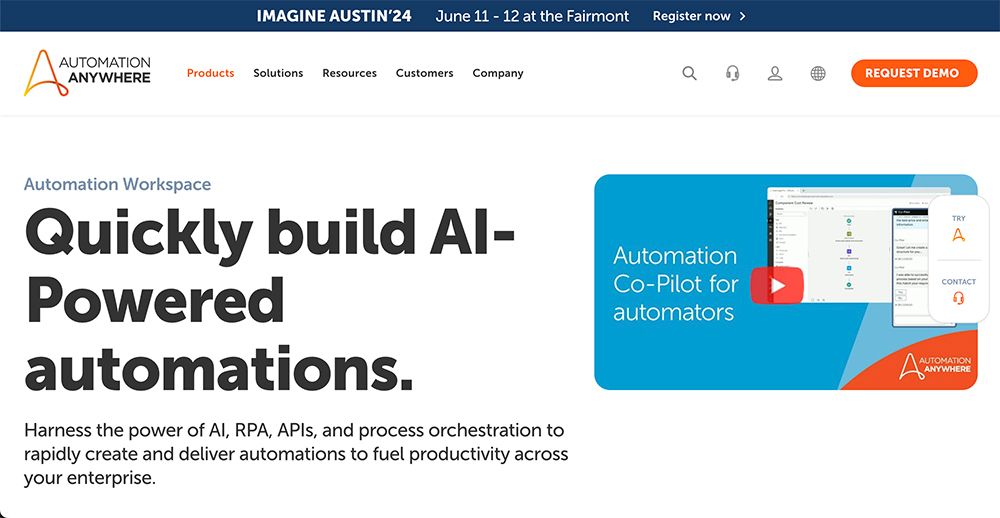 rpa tool Automation Anywhere