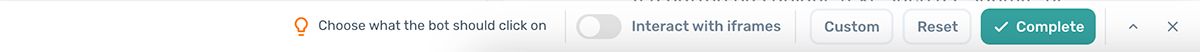 The Single Selector tool with the Custom CSS selector field