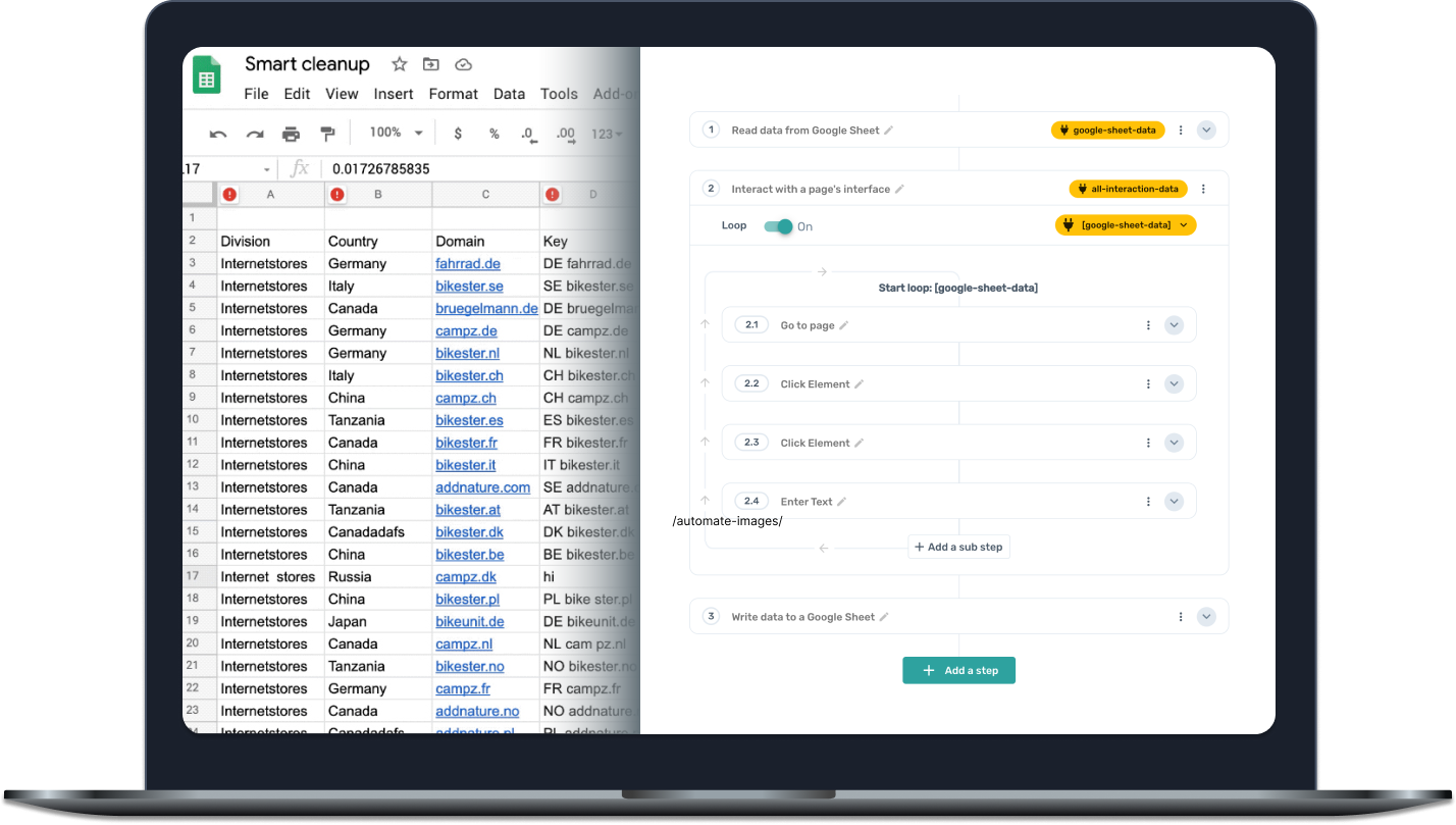 Upload CSV To Google Sheets Axiom ai