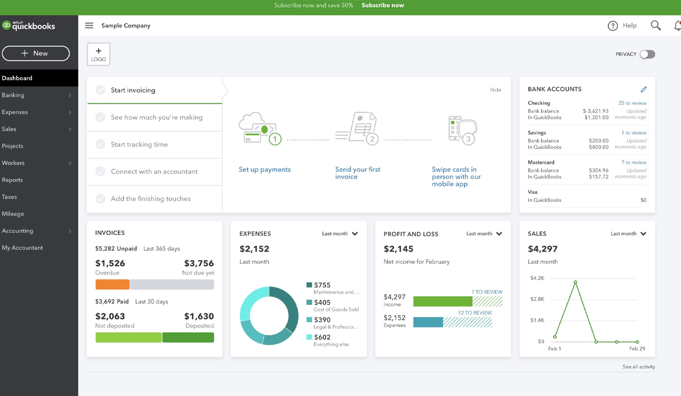 Quickbooks being automated in the browser by Axiom.ai